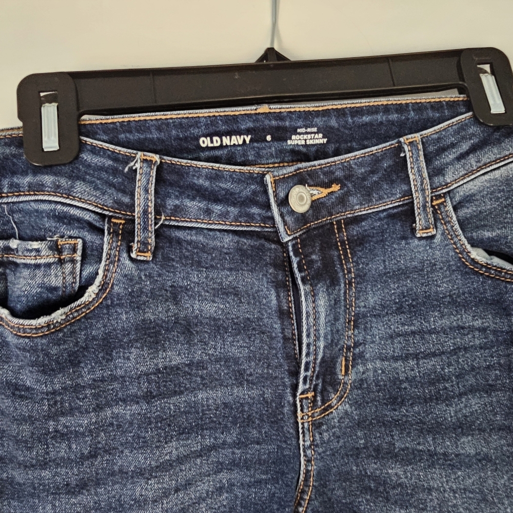 Old Navy Jeans Skinny cropped hem